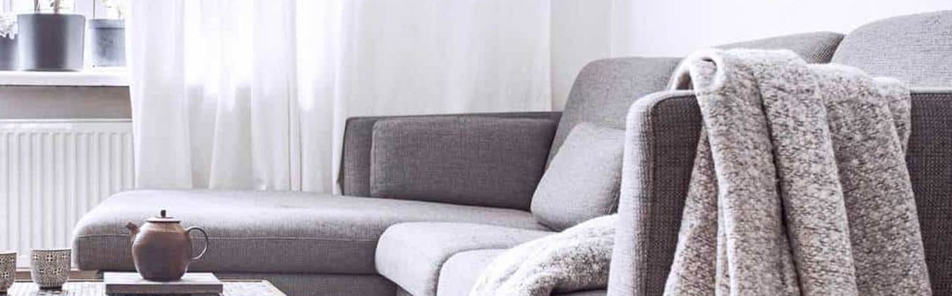 How to display your alpaca wool throw blanket on your couch? Silkeborg